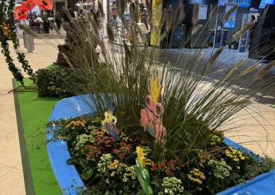 10 Jahre MARSTALL Geburtstags Deko BlüBa Boot bepflanzt