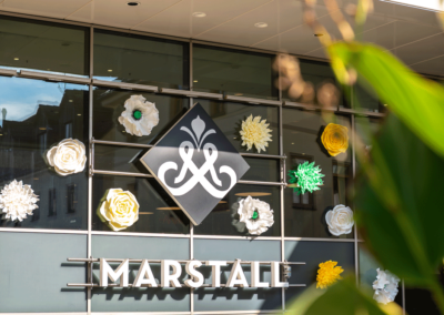 10 Jahre MARSTALL Geburtstags Deko Fassade